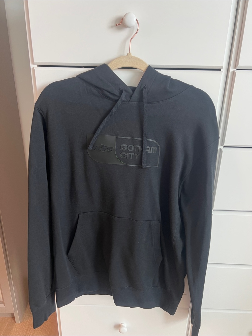 Gotham City Black Hoodie - Men's Casual Pullover